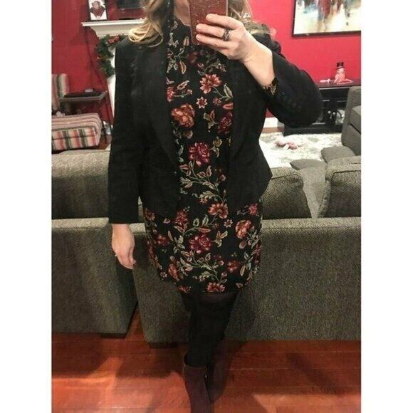 NEW NWT $525 A.L.C. Bold Floral Printed Nadia Dres - Picture 7 of 13